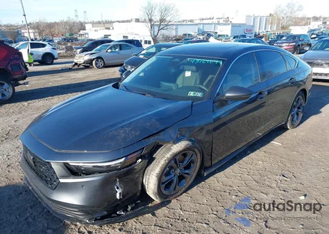 2025 Honda Accord Hybrid Ex-L из США, поврежденный, VIN 1HGCY2F64SA073822
